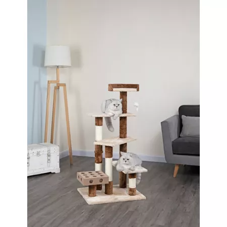 Go Pet Club 45 in IQ Busy Box Cat Tree Toy House Condo Pet Furniture Cat Trees & Condos