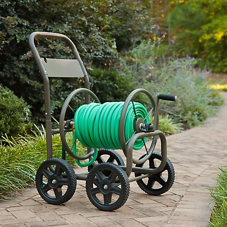 Style Selections Steel 250-ft Cart Hose Reel | 840-L