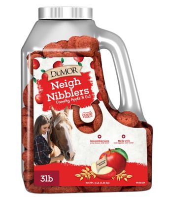 DuMOR Neigh Nibblers Crunchy Apple and Oat Horse Treats, 3 lb.