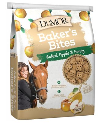 DuMOR Baker's Bites Baked Apple and Honey Horse Treats, 20 lb.