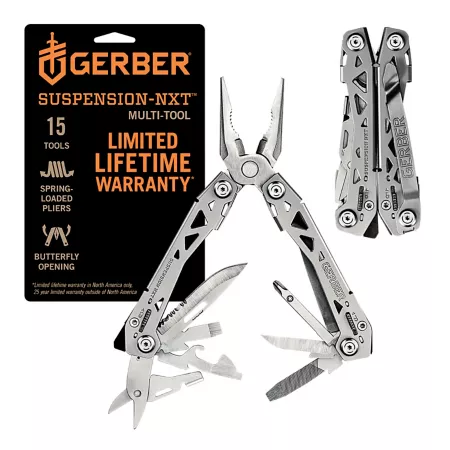 Gerber 15 pieces NXT Suspension Butterfly Open Multi-Tool Pocket Clip Multi-Tools