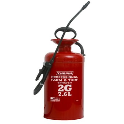 Chapin 2 gal. 60 PSI Farm and Turf Series Metal Pump Sprayer