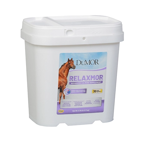 DuMOR Apple Flavor Calming Horse Supplement, 3.75 lb.