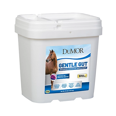DuMOR Gentle Gut Advanced Digestive Supplement for Horses, 10 lb.