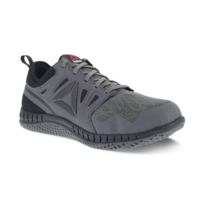 Reebok Men's Steel Toe Zprint SR Athletic Work Shoes, EH Rated, Dark Gray