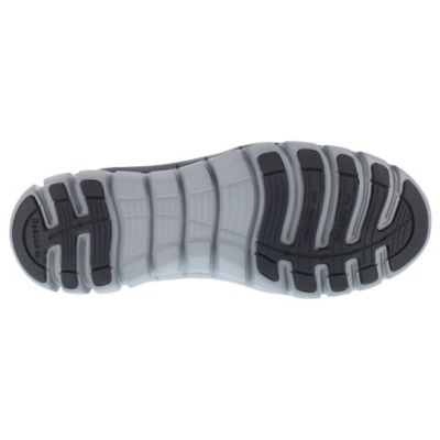 Image showing 1 th Reebok Men's Sublite Cushion Slip-Resistant Alloy Toe Athletic Mid Work Shoes, EH Rated