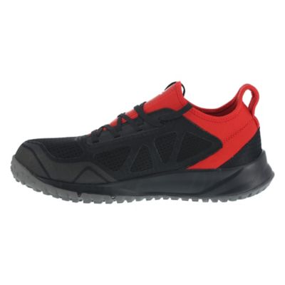 Image showing  Men's Steel Toe All Terrain Work ESD Slip-Resistant Trail Running Oxford Shoes
