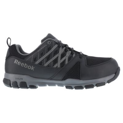 Image showing  Men's Steel Toe Sublite ESD Slip-Resistant Oxford Work Shoes with FootFuel