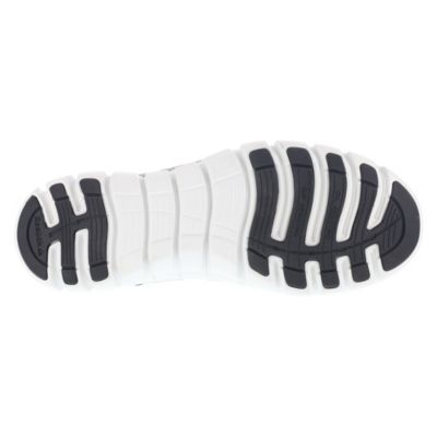 Image showing 1 th Reebok Sublite Cushion Slip-Resistant Alloy Toe Athletic Oxford Work Shoes, EH Rated, Gray