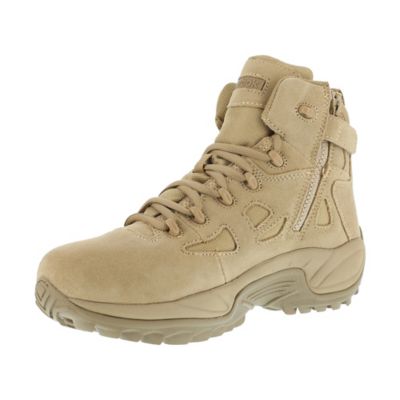 Image showing 3 th Reebok Men's Duty Rapid Response RB Round Toe Side-Zip Tactical Boots, EH Rated, 6 in.