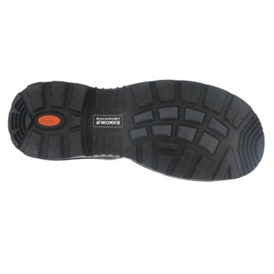 Image showing 1 th Rockport Works Men's More Energy Composite Toe Waterproof Work Boots, EH Rated, 6 in., Brown