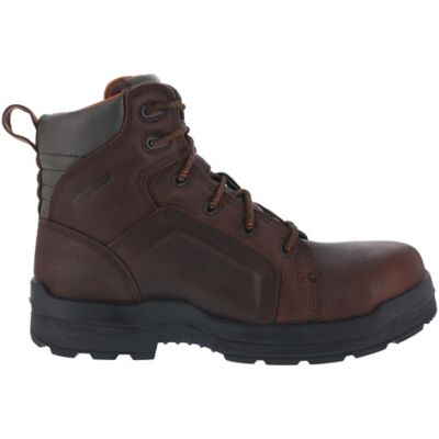 Image showing  Men's More Energy Composite Toe Waterproof Work Boots, EH Rated, 6 in., Brown