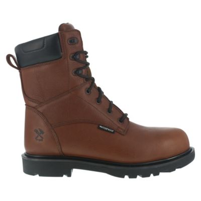 Image showing 2 th Iron Age Men's Hauler Composite Toe Waterproof Work Boots, EH Rated, 8in.