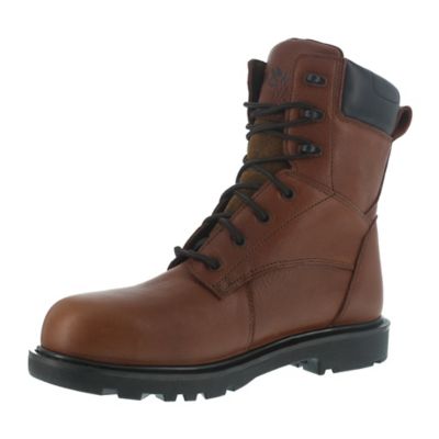 Image showing 3 th Iron Age Men's Hauler Composite Toe Waterproof Work Boots, EH Rated, 8in.