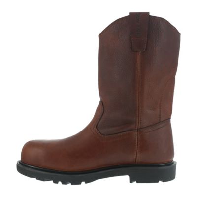 Image showing 4 th Iron Age Men's Hauler Composite Toe Wellington Work Boots, EH Rated, 11in.
