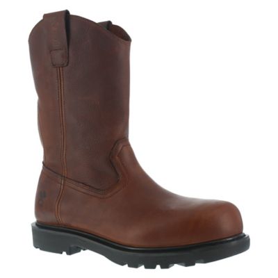 Iron Age Men's Hauler Composite Toe Wellington Work Boots, EH Rated, 11in.
