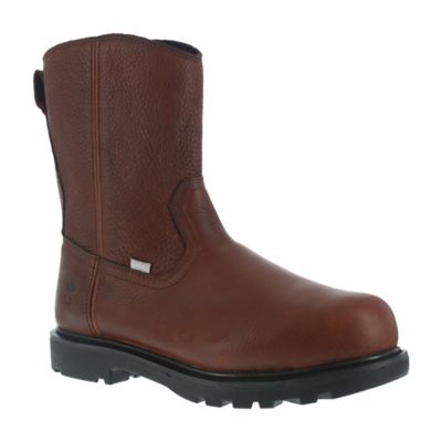 Iron Age Men's Hauler Internal Met Composite Toe Wellington Work Boots, EH Rated Best Boots I have worn in a long time, love the zipper down the side