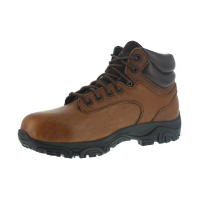 Image showing 3 th Iron Age Trencher Composite Toe Work Boots, EH Rated, 6in., Brown
