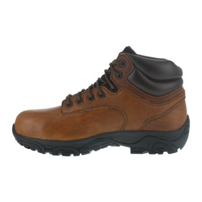 Image showing 4 th Iron Age Trencher Composite Toe Work Boots, EH Rated, 6in., Brown
