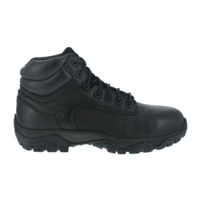Image showing 2 th Iron Age Men's Trencher Composite Toe Work Boots, EH Rated, 6in., Black