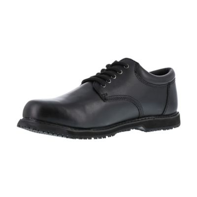 Image showing 3 th Grabbers Men's Friction Lightweight Comfortable Slip-Resistant Oxford Shoes