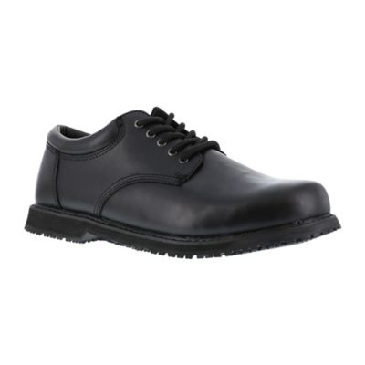 Grabbers Men's Friction Lightweight Comfortable Slip-Resistant Oxford Shoes