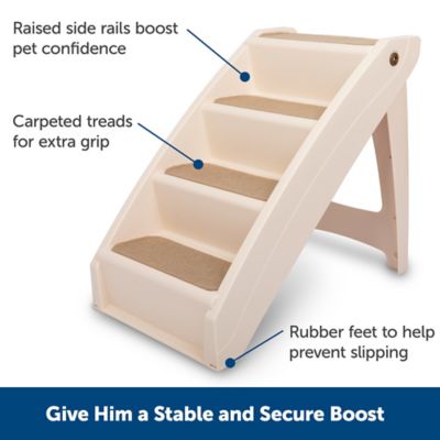 Image showing  CozyUp Folding Pet Stairs for Large Dogs