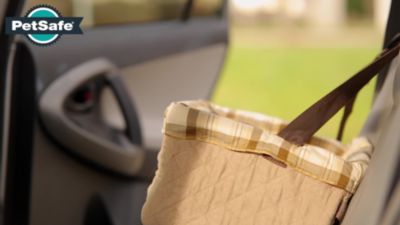 Image showing  Happy Ride Quilted Dog Safety Seat