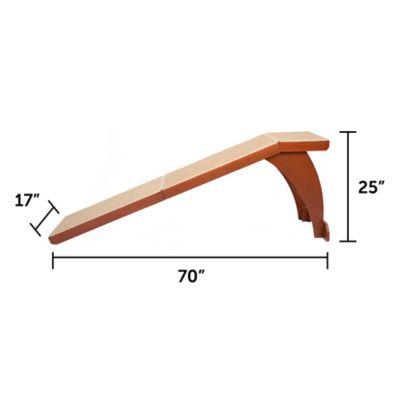 Image showing  CozyUp Pet Ramp for Dogs Up to 120 lb., Cherry