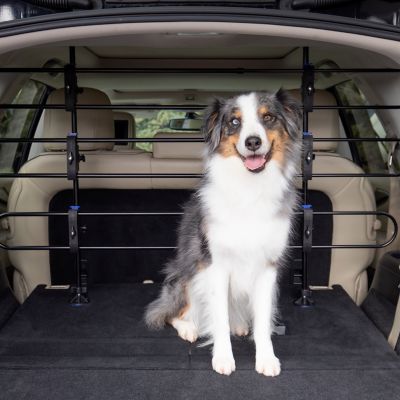 Image showing  Happy Ride Adjustable Metal Vehicle Dog Barrier, 32-49 in. x 33-57 in.