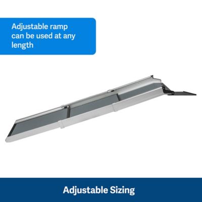 Image showing  Happy Ride Compact Telescoping Dog Ramp for Dogs Up to 300 lb., 28 in. - 70 in.