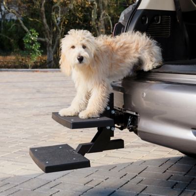 Image showing  2-Step Happy Ride Dog Hitch Steps for Dogs Up to 200 lb.