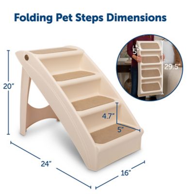 Image showing 5 th PetSafe CozyUp Folding Pet Stairs, 62398