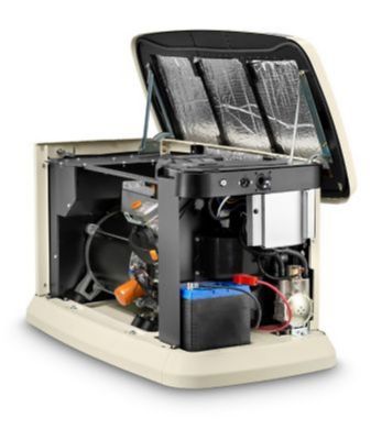 Image showing  22,000-Watt (LP)/19,500-Watt (NG) Dual-Fuel Guardian Whole Home Standby Generator, 200A Transfer Switch, Wi-Fi