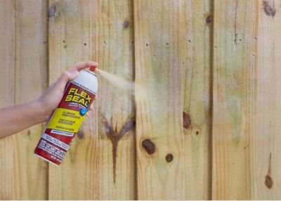 Image showing  14 oz. Gray Color Liquid Rubber Sealant Spray, 6-Pack