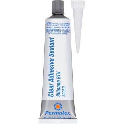 Image showing  3 oz. Clear RTV Silicone Adhesive Sealant
