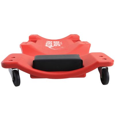 Image showing  Big Rugged Plastic Creeper, 40 in., Red