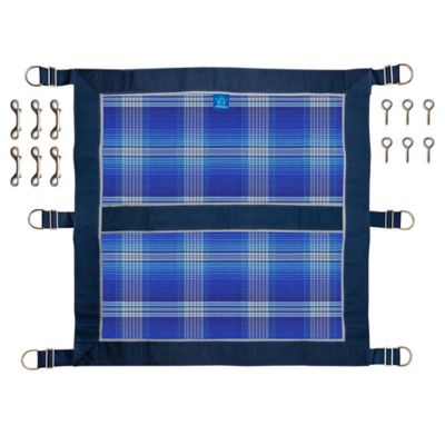 Kensington Stall Door Guard w/Hardware, Kentucky Blue