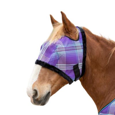 Kensington Signature Draft Fly Mask w/Plush Fleece Trim