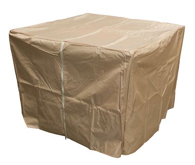 AZ Patio Heaters Square Fire Pit Cover, Tan