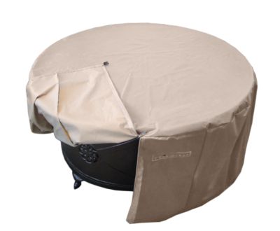 AZ Patio Heaters Hiland Round Heavy-Duty Waterproof Propane Fire Pit Cover