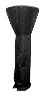 AZ Patio Heaters Hiland Heavy-Duty Waterproof Tall Patio Heater Cover, Black