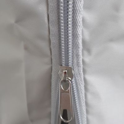 Image showing  Hiland Heavy-Duty Waterproof Tall Patio Heater Cover, Silver