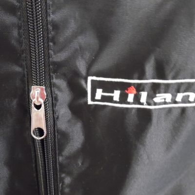 Image showing  Hiland Heavy-Duty Waterproof Glass Tube Tabletop Heater Cover, Black