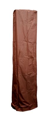 AZ Patio Heaters Hiland Heavy-Duty Waterproof Square Glass Tube Heater Cover, Mocha