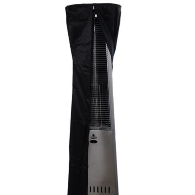 Image showing  Hiland Heavy-Duty Waterproof Triangle Glass Tube Heater Cover, Black