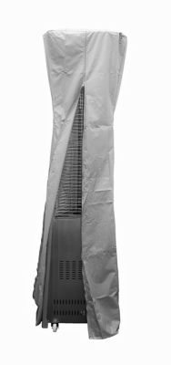 AZ Patio Heaters Hiland Heavy-Duty Waterproof Triangle Glass Tube Patio Heater Cover, Silver