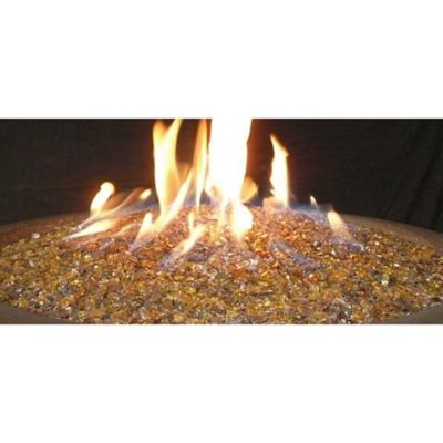 Image showing  Reflective Crystal Fire Pit Glass