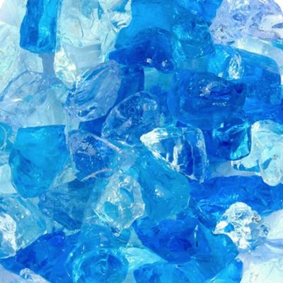 Image showing  Recycled Bahama Blend Fire Pit Glass