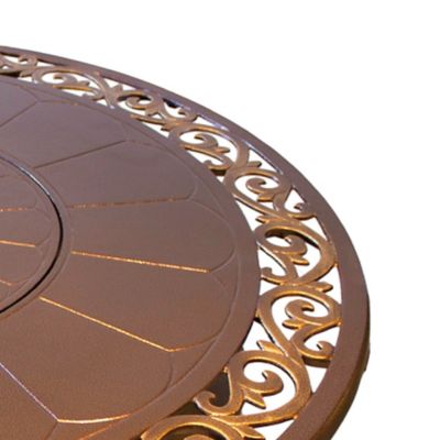 Image showing  48 in. Outdoor Aluminum Propane Fire Pit, 42,000 BTU